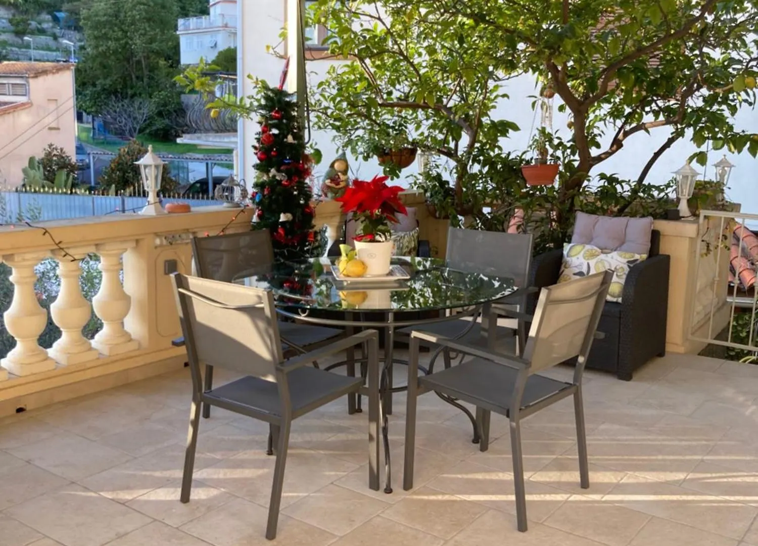 Studio Villa la Cigale avec grand Terrasse Menton